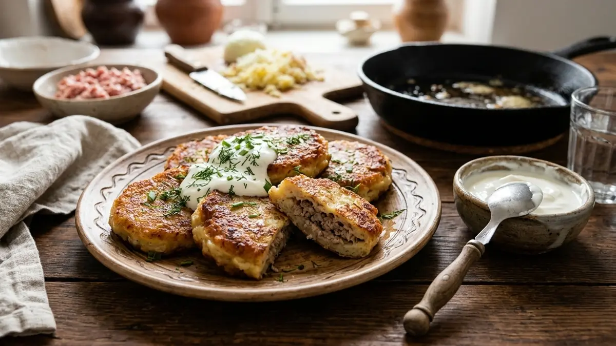 draniki z miesem
