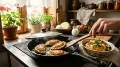 Nadziewane pierożki na kefirze – Kuchnia Kresowa