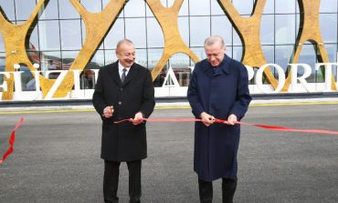 Alijew i Erdogan otworzyli międzynarodowe lotnisko w Górskim Karabachu
