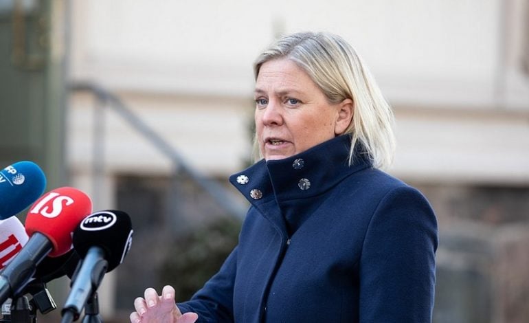 Premier Szwecji w bazie marynarki wojennej w Karlskronie: Musimy być przygotowani na kolejne akty sabotażu