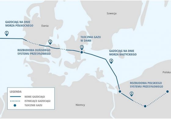Szwecja zgadza się na Baltic Pipe