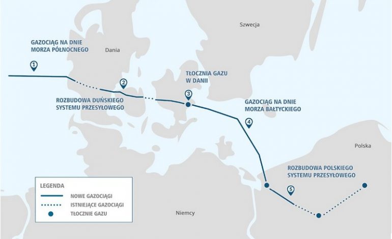 Szwecja zgadza się na Baltic Pipe