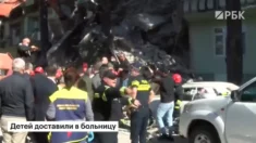 Gruzja: W Batumi zawalił się dom mieszkalny. Ludzie pod gruzami (WIDEO) Gruzja: W Batumi zawalił się dom mieszkalny. Ludzie pod gruzami (WIDEO)