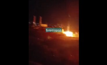 Seria potężnych eksplozji w rosyjskim Biełgorodzie. Zniszczona elektrownia i baza Rosgwardii (WIDEO)