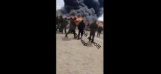 W obozie rosyjskich wojsk 45 kilometrów od granicy Ukrainy wybuchł pożar (WIDEO) W obozie rosyjskich wojsk 45 kilometrów od granicy Ukrainy wybuchł pożar (WIDEO)