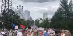 Kolejna ogromna demonstracja w Chabarowsku (WIDEO) (AKTUALIZACJA)