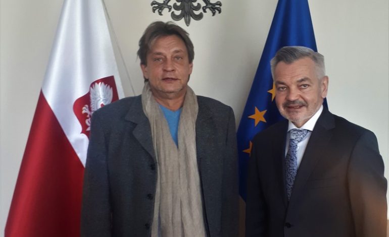 Polską ambasadę w Moskwie odwiedził Aleksander Domogarow