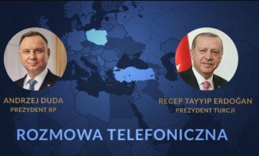 Prezydenci Polski i Turcji rozmawiali o sytuacji wokół Ukrainy