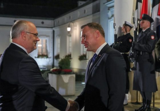 Nowy prezydent Estonii w Polsce (WIDEO)
