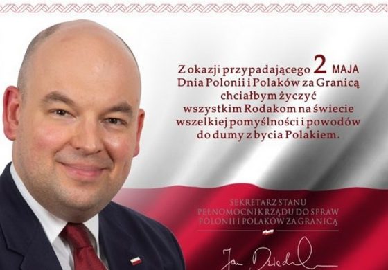 Życzenia od pełnomocnika rządu ds Polonii i Polaków za granicą (WIDEO)