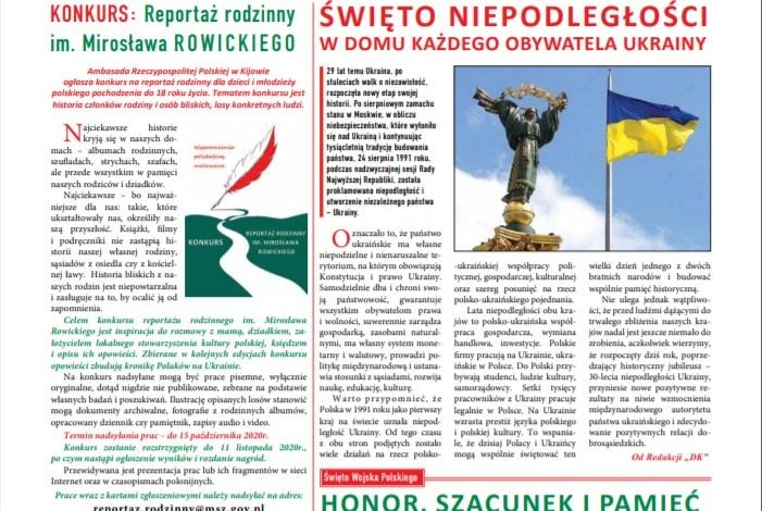 Dziennik Kijowski nr 15/2020