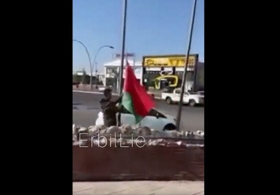 Irak nakazał zamknąć konsulaty Białorusi. Zdejmują łukaszystowską flagę (WIDEO)