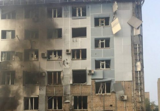 Samochód-pulapka wybuchł koło siedziby FSB w okupowanym Melitopolu