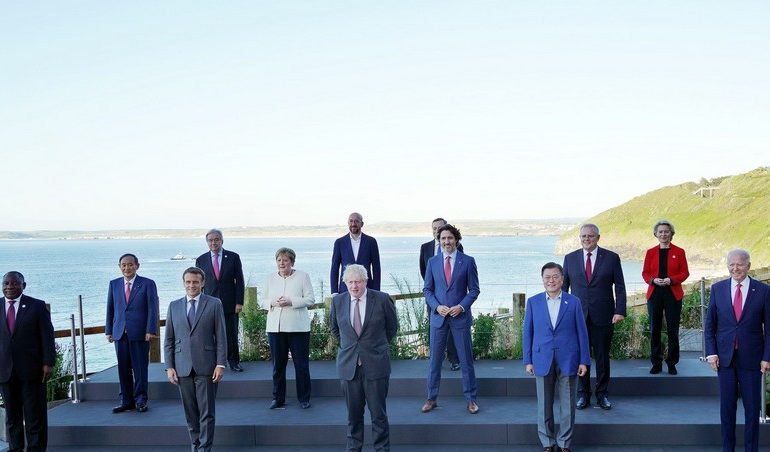 Przywódcy G7 potępili Rosję i Łukaszenkę