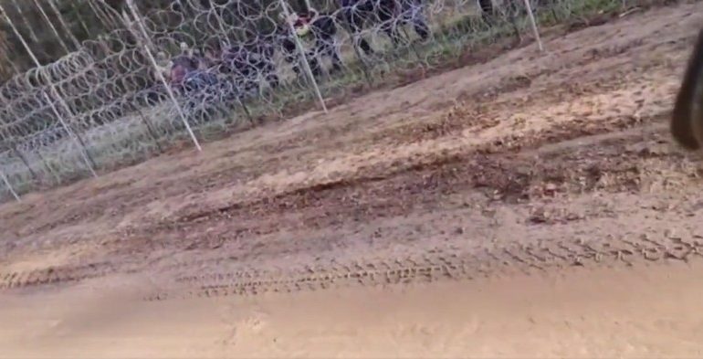 Służby Łukaszenki strzelają i maltretują migrantów (WIDEO)