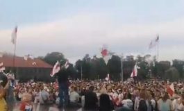 20 tys. ludzi na głównym placu Mińska. Protesty nie ustają też w innych miastach (WIDEO) Białorusi