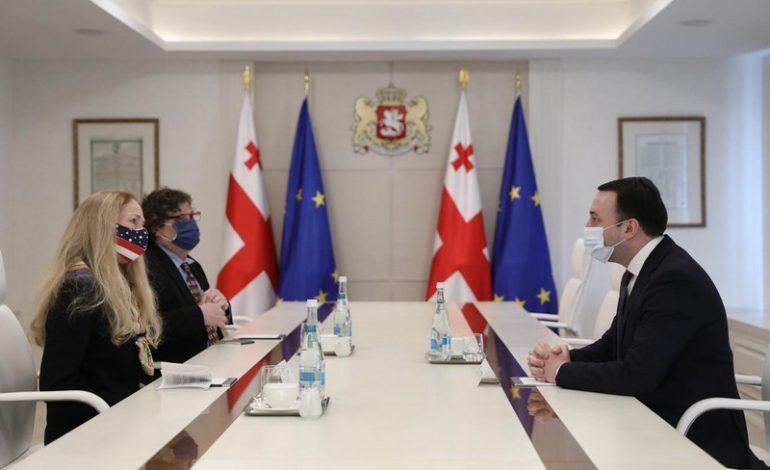 Premier Gruzji spotkał się z ambasador USA