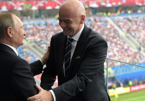 Prezes FIFA apeluje o zawieszenie broni na Ukrainie podczas Mundialu