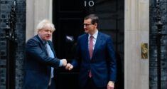 Morawiecki i Johnson rozmawiali w Londynie o Rosji, Białorusi i Ukrainie