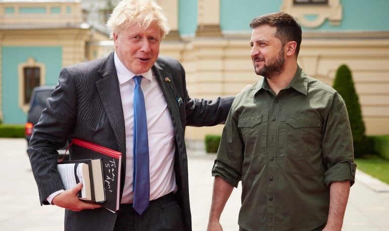 Johnson: Rosyjska armia jest coraz bardziej wyczerpana. Traci impet