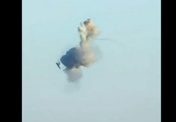 Tak zestrzelony został rosyjski helikopter Ka-52 (WIDEO)