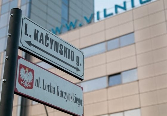 Sąd administracyjny w Wilnie przeciwko ulicy Lecha Kaczyńskiego