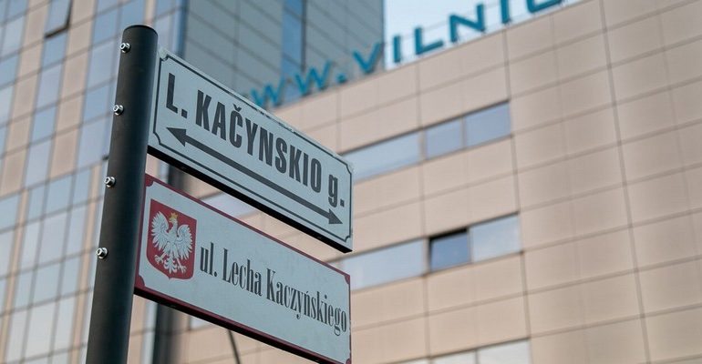 Sąd administracyjny w Wilnie przeciwko ulicy Lecha Kaczyńskiego