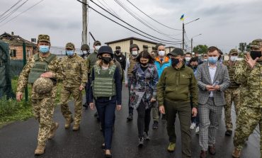 Premier Estonii w Donbasie: Bezpieczeństwo Ukrainy, to bezpieczeństwo Europy