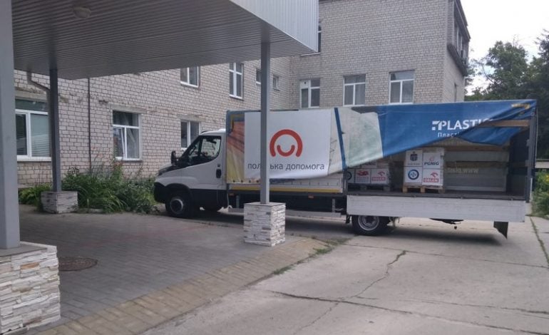 Polska pomoc dla szpitala w Kaniowie na Ukrainie