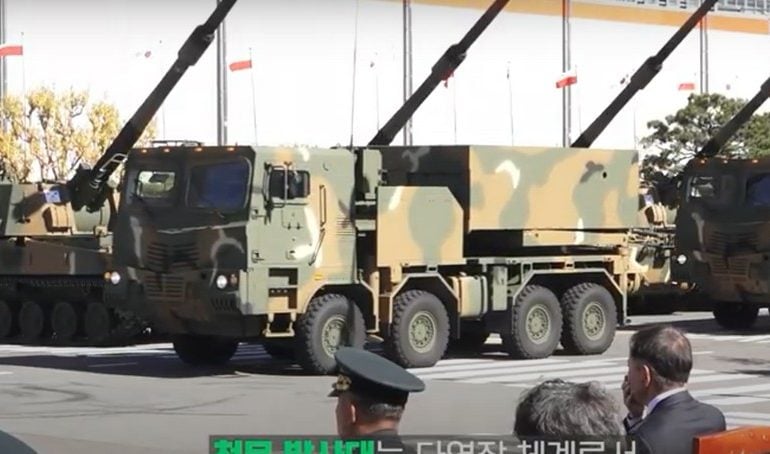 Południowokoreańskie zestawy artyleryjskie i czołgi dla Polski (WIDEO)