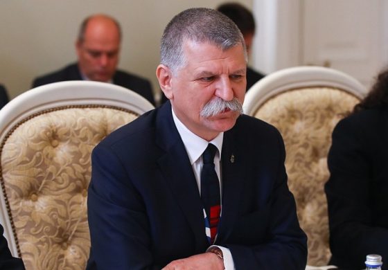 Skandaliczne słowa przewodniczącego węgierskiego parlamentu o Ukrainie. Jest odpowiedź