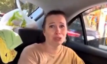 Rosyjska kobieta płacze, że nie chce opuszczać Krymu (WIDEO)