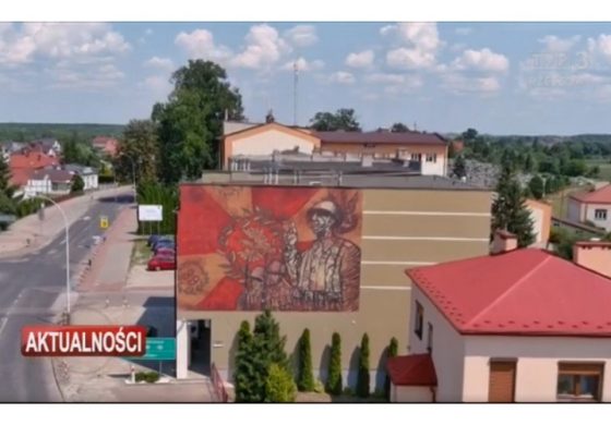W Lubaczowie odsłonięto mural poświęcony 39. Pułkowi Strzelców Lwowskich