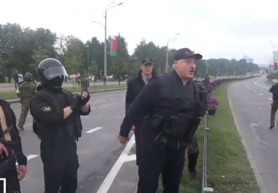 Łukaszenka spotkał się ze swoimi fanatycznymi zwolennikami (WIDEO)