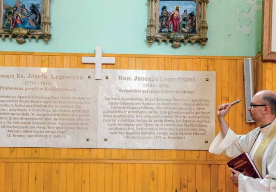 W Korkożyszkach na Wileńszczyźnie upamiętniono ks. Józefa Legowicza (1743-1812)