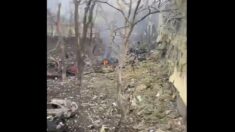 Potworna zbrodnia. Rosyjscy terroryści zbombardowali szpital matki i dziecka w Mariupolu (WIDEO)