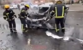 Pod Melitopolem wybuchł samochód z okupacyjnym funkcjonariuszem (WIDEO)