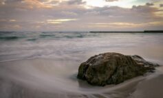 Na plażę Odesy morze wyrzuciło rzeczy z okrętu "Moskwa"