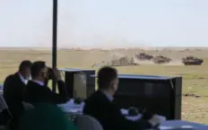Prezydenci Rumunii i Polski obserwowali ćwiczenia wschodniej flanki NATO (WIDEO) Prezydenci Rumunii i Polski obserwowali ćwiczenia wschodniej flanki NATO (WIDEO)