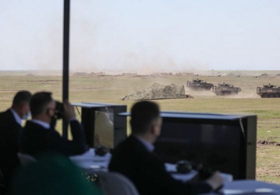 Prezydenci Rumunii i Polski obserwowali ćwiczenia wschodniej flanki NATO (WIDEO)