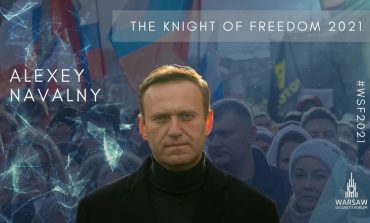 Nawalny uhonorowany nagrodą "Rycerz Wolności" przez polską Fundację im. Kazimierza Pułaskiego