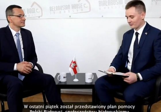 Premier Polski w rozmowie z białoruskim blogerem NEXTA: Wierzę, że zmiany na Białorusi są już nie do zatrzymania (WIDEO)