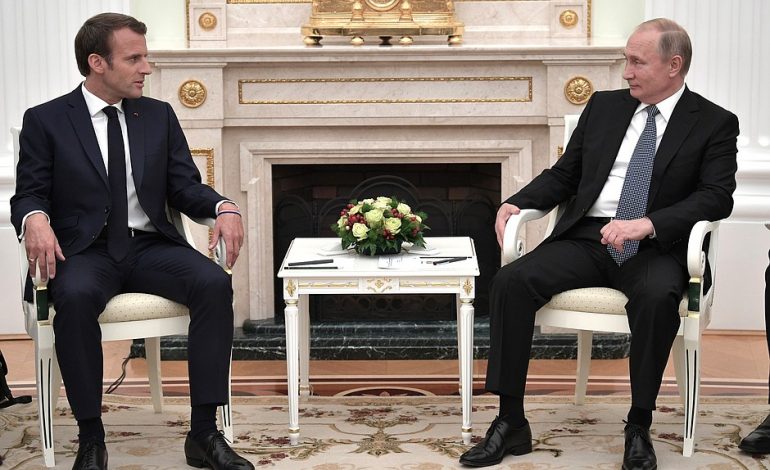 Kreml zapowiedział spotkanie Putina i Macrona