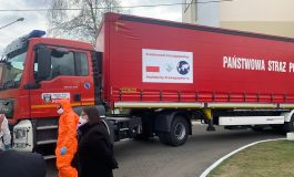 Polski konwój ze środkami ochronnymi do walki z koronawirusem dotarł do Mińska. Białoruski MSZ dziękuje Polsce