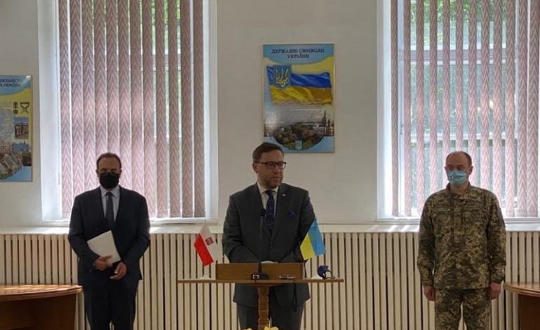 Polska przekazała sprzęt medyczny Głównemu Szpitalowi Wojskowemu w Kijowie