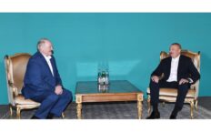 Łukaszenko rozmawiał z prezydentem Azerbejdżanu Łukaszenko rozmawiał z prezydentem Azerbejdżanu