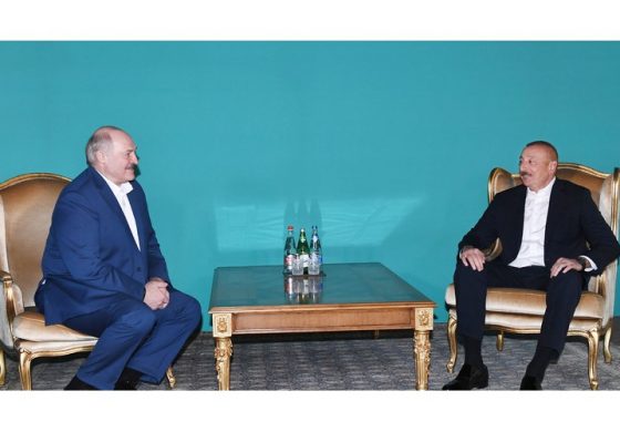 Łukaszenko rozmawiał z prezydentem Azerbejdżanu