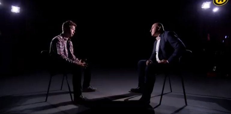 Reżimowa telewizja pokazała Protasiewicza, który mówi, że szanuje Łukaszenkę