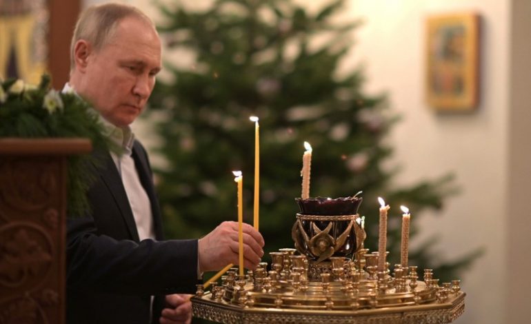 Putin obchodzi Święta sam w swojej rezydencji
