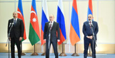 Putin spotkał się z Alijewem, teraz zaprosił premiera Armenii